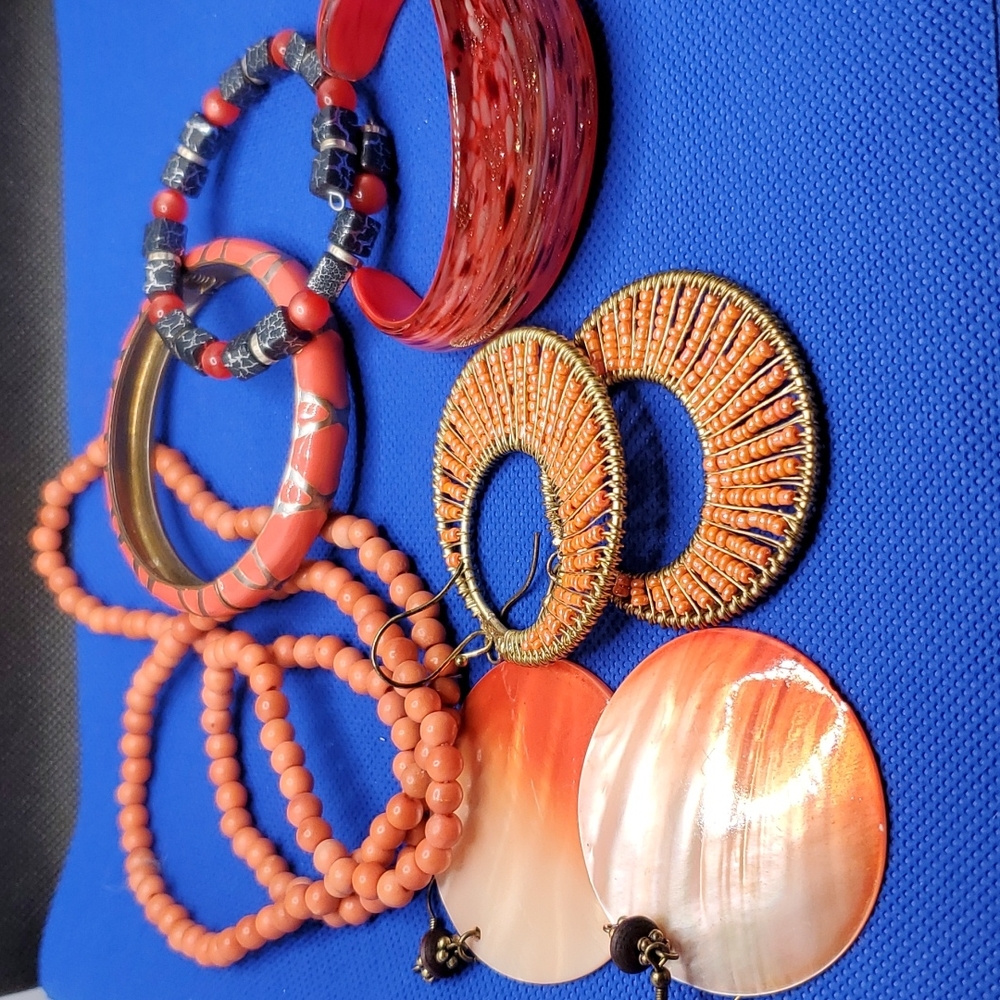 COLORS OF SUNSET COSTUME JEWELRY